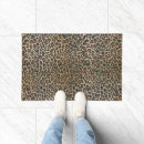 Search for leopard print doormats Cat