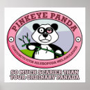 Recherche de panda posters Rose