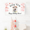 Search for farm birthday party decor Holy cow