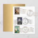 Recherche de timbre poste de feuille Vintage