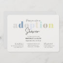 Search for adoption shower invitations Modern