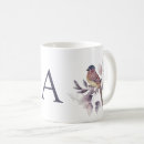 Search for watercolor birds mugs Leaves