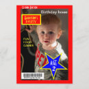 Search for magazine birthday invitations Red