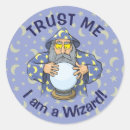 Search for wizard round stickers Magic
