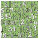Search for math fabric Numbers