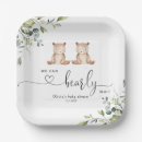Search for twin baby shower plates Woodland