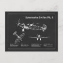 Search for spitfire postcards Airplane