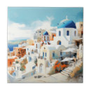 Search for santorini tiles Oia