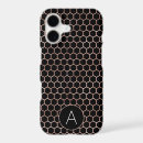 Search for hexagon pattern iphone cases Pink