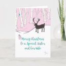 Search for wife christmas cards Reindeer