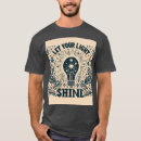 Search for let your light shine tshirts Motivational