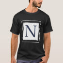 Search for letter n tshirts Initial