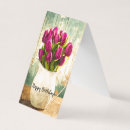 Search for tulip flower birthday cards Rustic