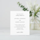Recherche de de famille mariage invitations Classique