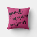 Search for good morning pillows Pink