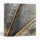 Search for zipper binders Denim