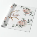 Search for vintage baby wrapping paper Boho