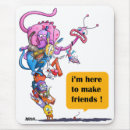 Search for makes friends with the mousepads Funny