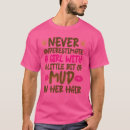 Search for mud tshirts Never