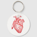 Search for anatomical keychains Red