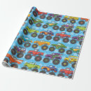 Search for monsters wrapping paper Colourful