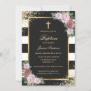 Recherche de gold cross baptême invitations Baptême de bébé