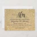 Search for glitz and glam bridal shower invitations Bride