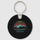 Search for experiments round keychains Hiking fun