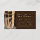 Search for pallet business cards Recycle