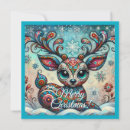 Recherche de reindeer christmas cards Capricieux