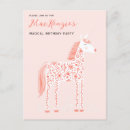 Search for unicorn party postcards For kids