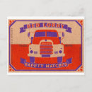 Recherche de allumette cartes postales Rétro