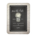 Recherche de save the date magnets Moderne