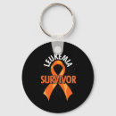 Search for leukaemia ribbon keychains Orange
