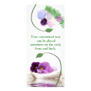 Search for flower rack cards Purple