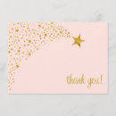 Search for twinkle star thank you cards Glitter