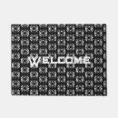 Search for scandinavian doormats Black and white