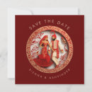 Search for indian wedding save the dates Red