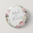 Search for bridal party buttons Floral