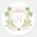 Search for beach monogram stickers Preppy