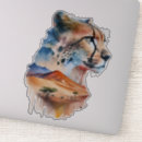 Search for watercolor desert landscape stickers Nature