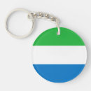 Search for sierra keychains Sierra leone flag