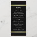Search for gold border wedding menus Typography