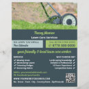 Search for lawn mowing flyers Gardener
