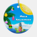 Search for mele kalikimaka ornaments Pineapple