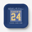 Search for graduation paper plates Chic
