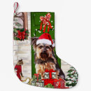Search for yorkies christmas stockings Dog