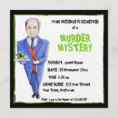 Search for murder mystery invitations Whodunit