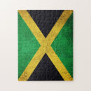 Recherche de jamaïcain puzzles Drapeau