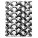 Recherche de motif vintage carnets Noir